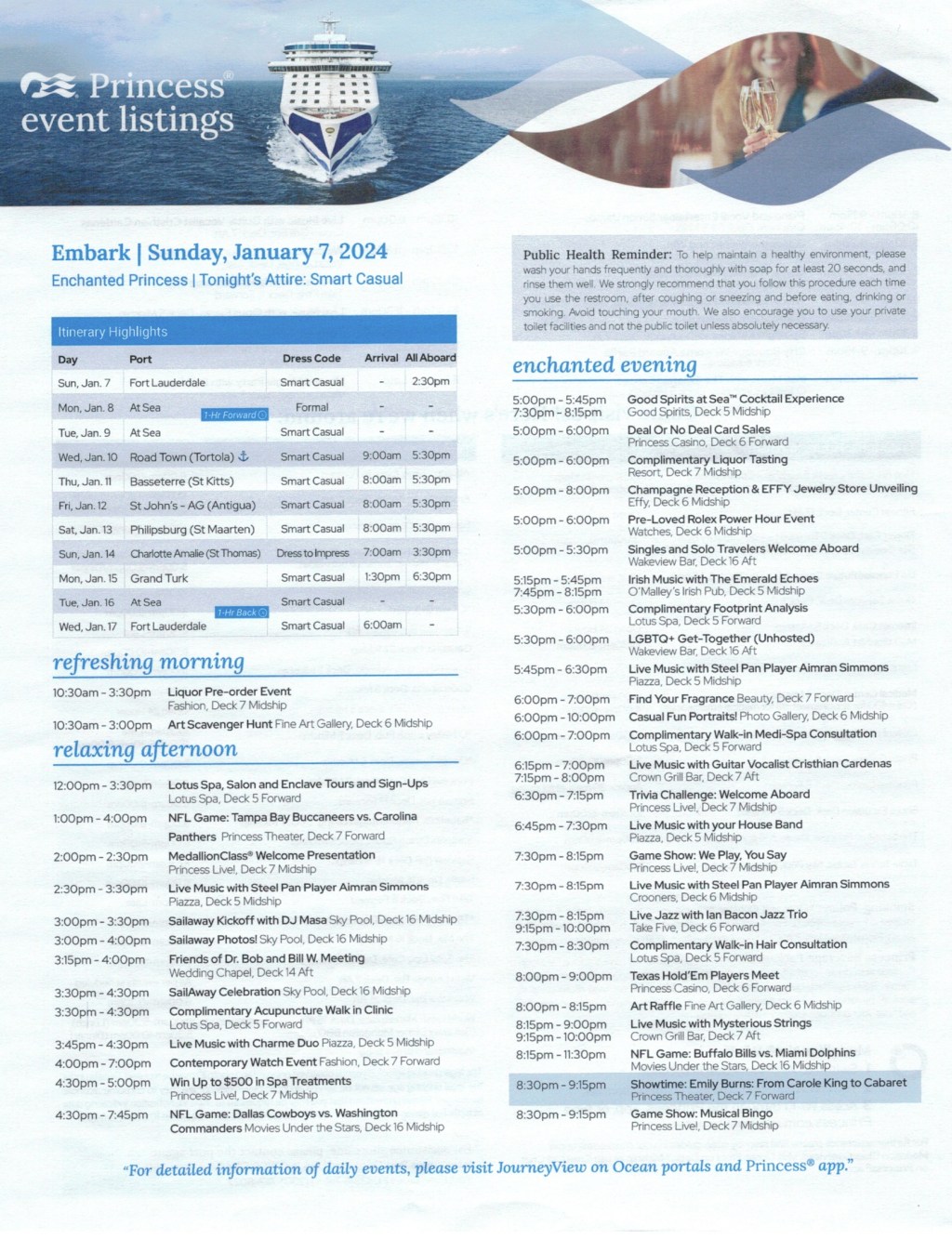 Menus Programs The Chill Cruiser menus-programs-the-chill-cruiser