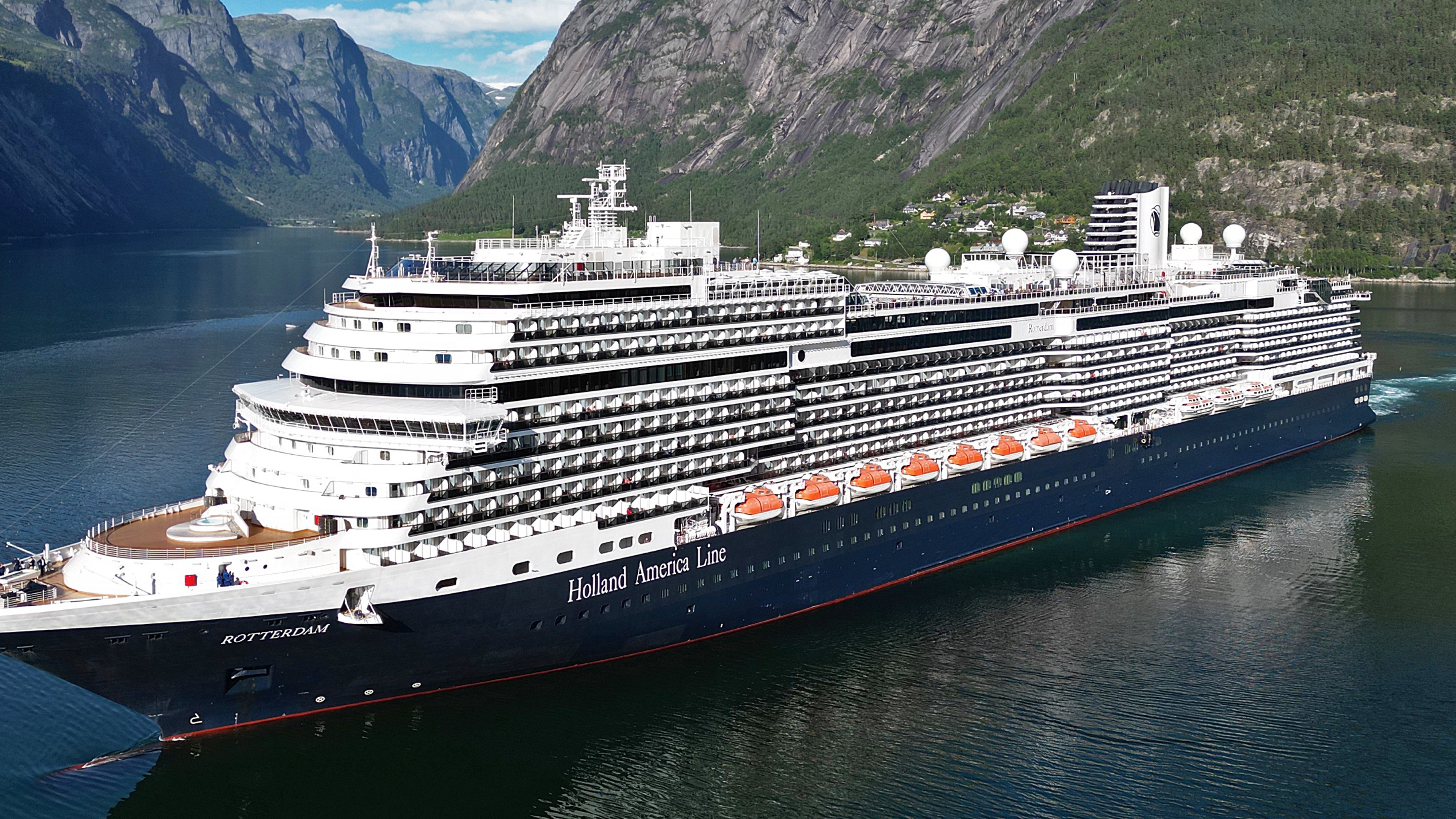 WOW is all I can say after 2 nights on Holland America’s newest ship
