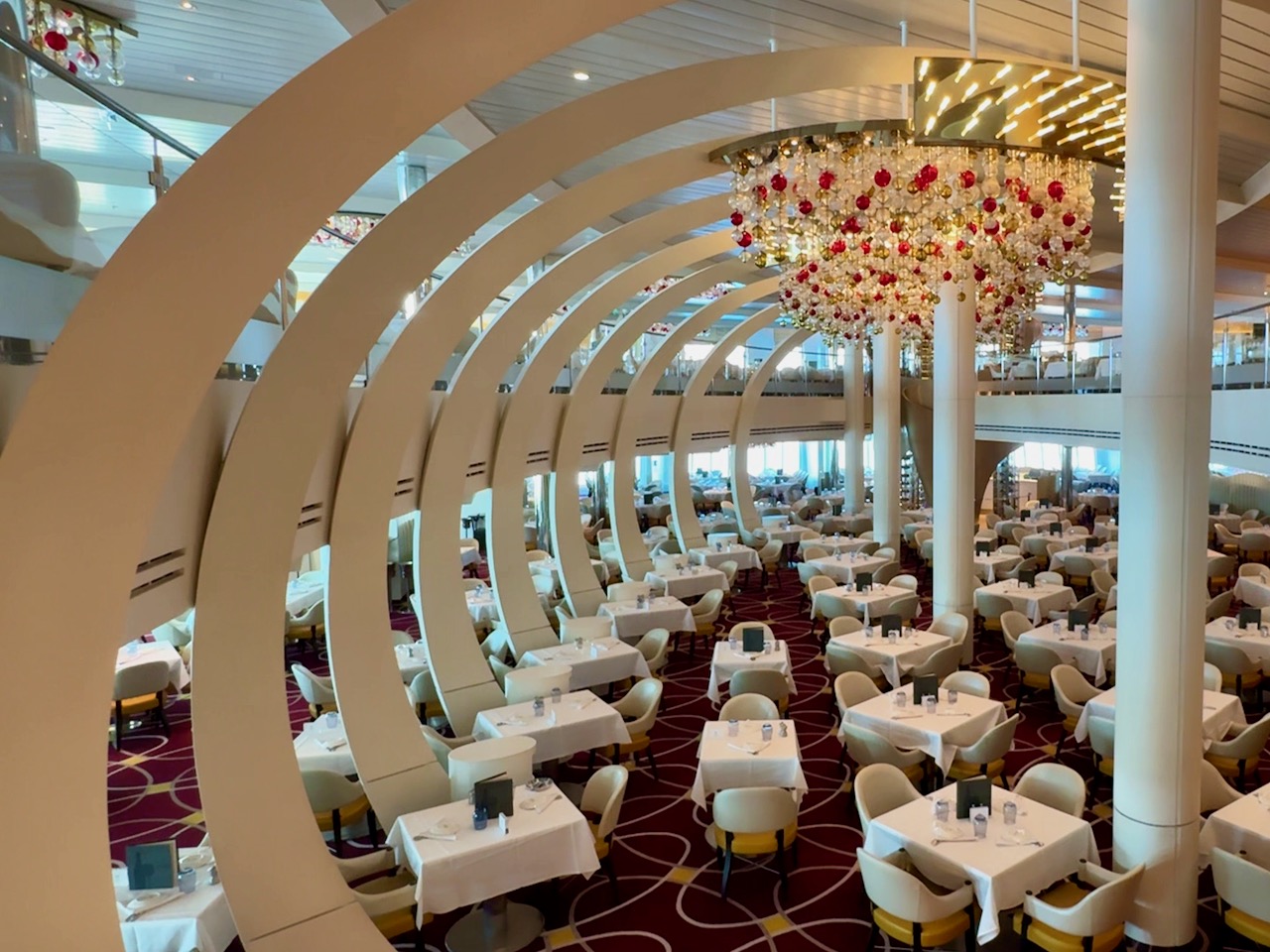 Main Dining Room menus on Holland America’s Koningsdam