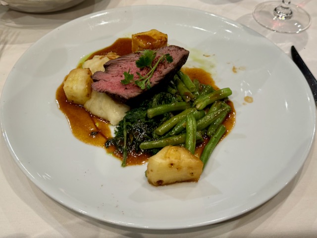 Main dining room menus from Caribbean cruise on Holland America’s Eurodam