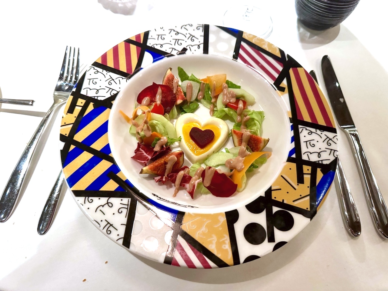 Love By Britto on Sun Princess (menu and review)
