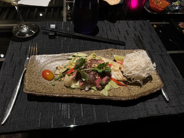 Tamarind menu on Holland America’s Koningsdam