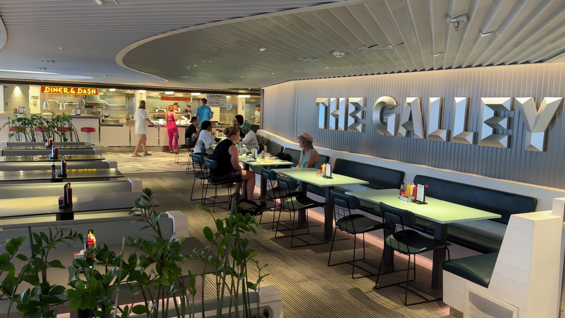 The Galley menus on Virgin Voyages Scarlet Lady