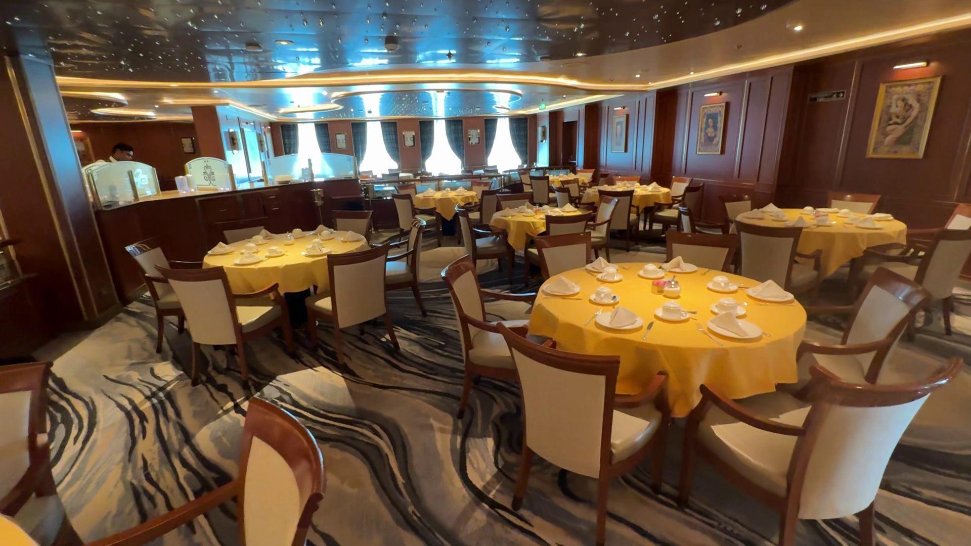 Main Dining Room menus on Emerald Princess (European itinerary)